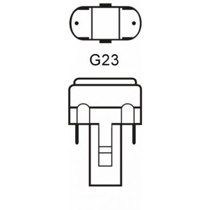 LED Kompaktlysrör G23