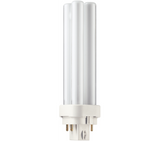 Kompaktlysrör PL-C D/E 4-stift G24q