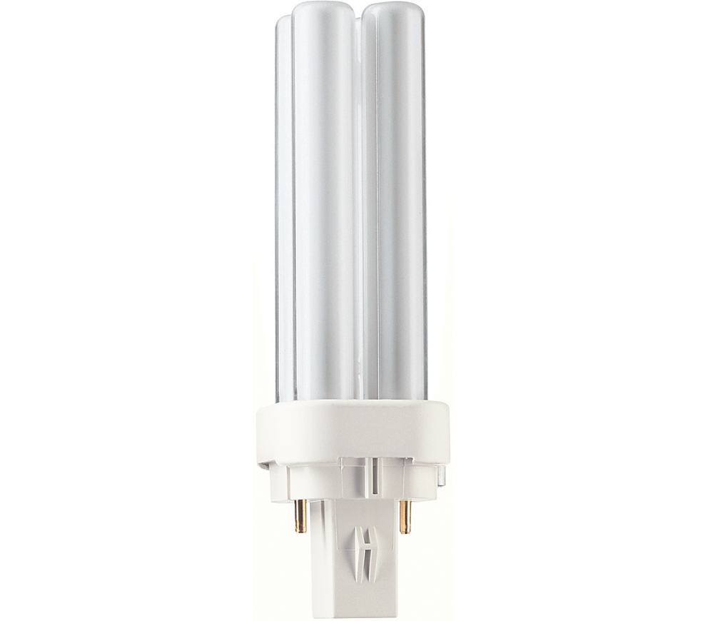 Kompaktlysrör PL-C D 2-stift G24d