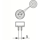 g5 sockel miniatyr lysror