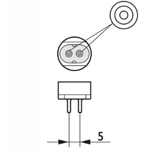 g5 sockel miniatyr lysror